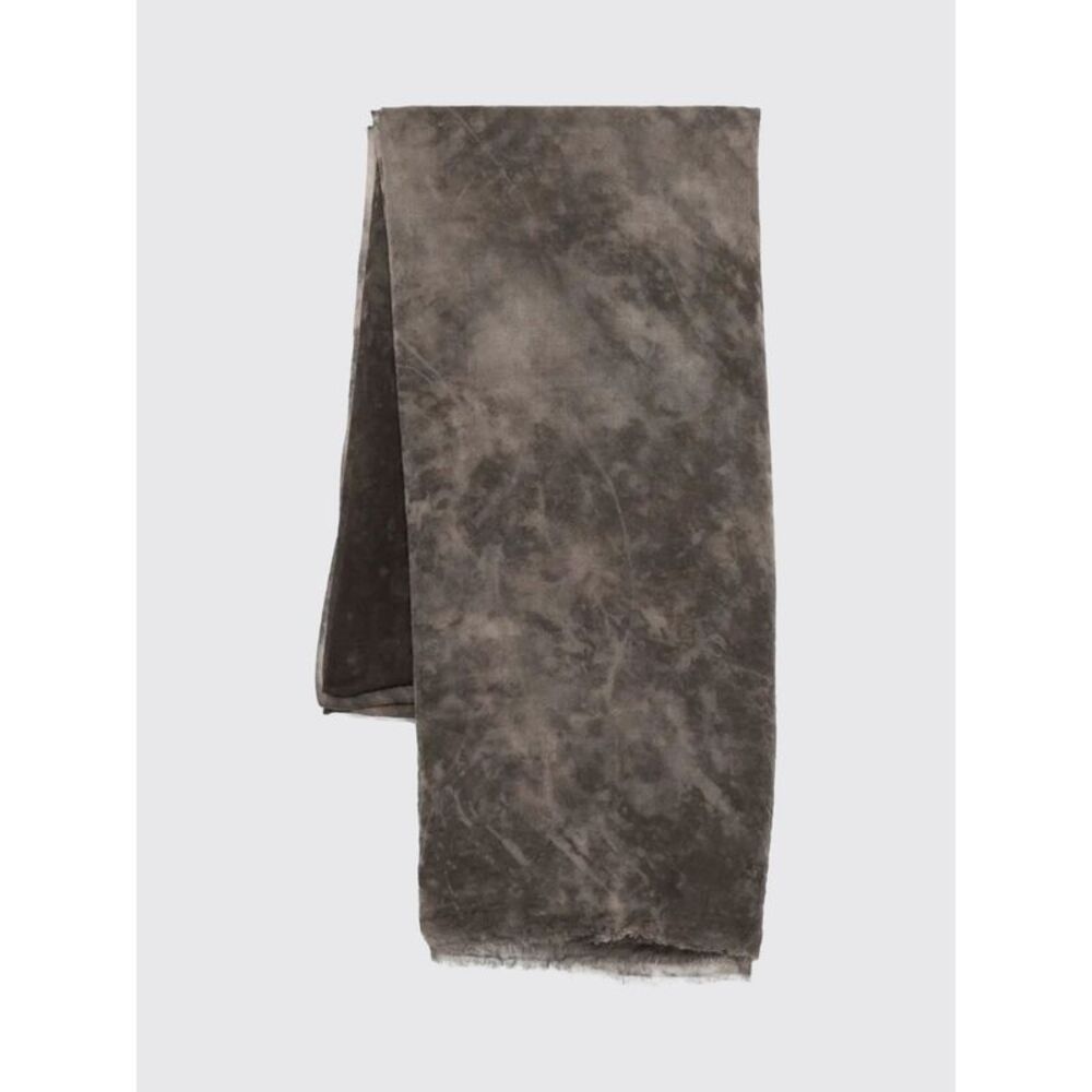 Avant Toi Men Avant Toi Bleached Virgin Wool Scarf